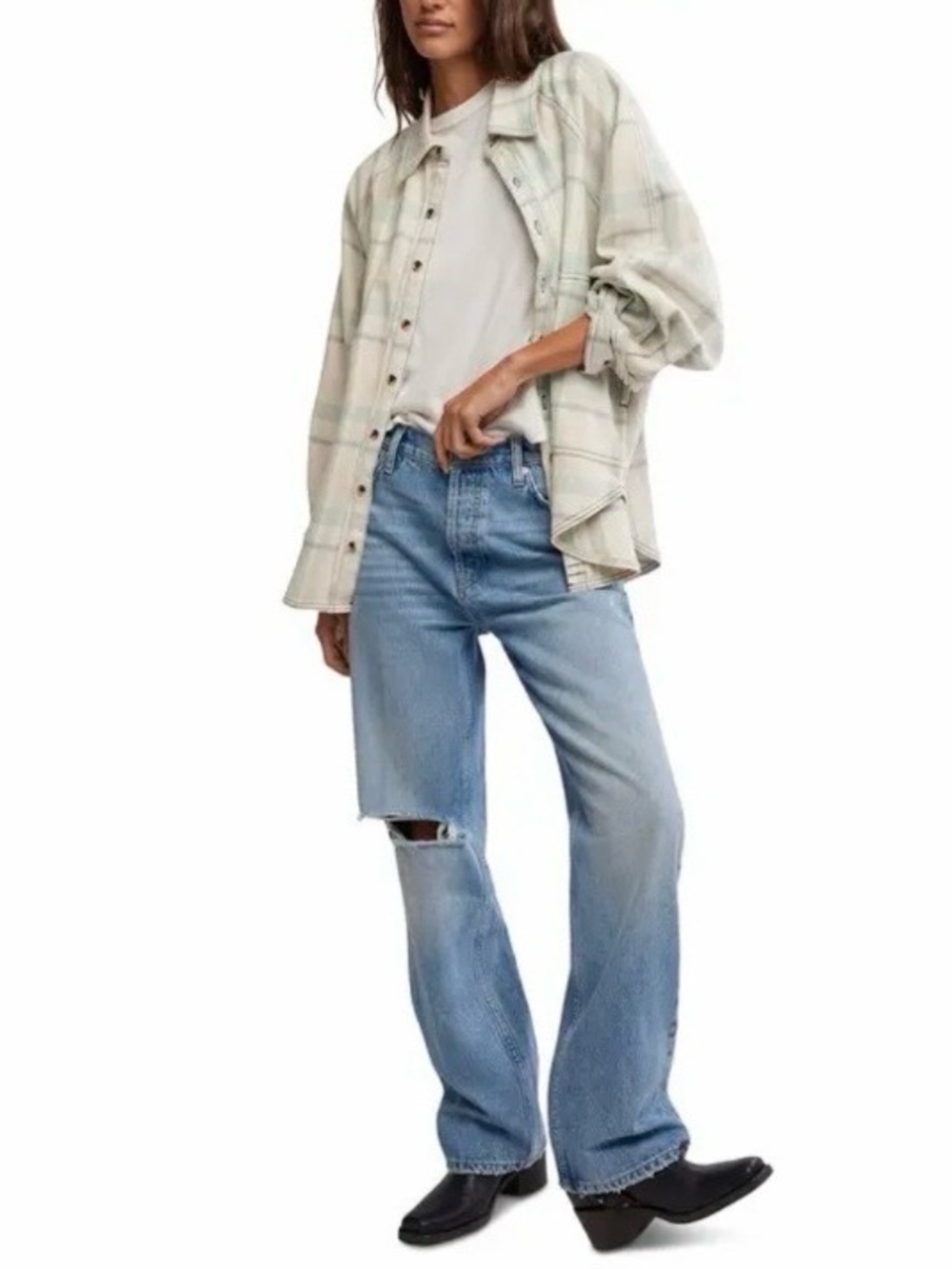 NWT Free People Holly High Rise Bootcut